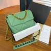 حقيبة مصممة فاخرة حقائب اليد الشهيرة العلامة التجارية حقيبة الكتف كيس كلاسيكية سلسلة المحفظة مزدوجة