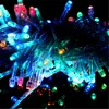 Strings Outdoor Led String Lights 10 M-100 M Waterdichte Vakantie Strip Lamp Kralen Bruiloft Kerstboom Nieuwe Jaar Tuin DecoratieLED