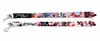 Cell Phone Straps & Charms 10pcs Japan cartoon darling in the franxx Keys Mobile Lanyard ID Badge Holder Rope Anime Keychain for boy girl wholesale