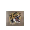 luxury Designer Top quality tiger Card Wallet Holder little bee Genuine Leather purse fashion Womens men Purses Mens Key Ring Cred235b