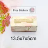 Подарочная упаковка 5/10pcs 13.5x7x5cm Candy Boxs Упаковка для печенья Свадебная коробка Kraft Paper Cup Food Pac