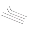 Ordinary Polishing 304 Stainless Steel Reusable Drinking Straws For Home Party Wedding Bar Drinking Tools Barware Wide 6MM Length 150MM 160M