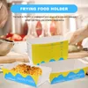 Emballage cadeau 100 pièces Conteneurs alimentaires cuits au four Boîtes en papier frites Porte-pucesGift GiftGift