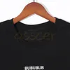 Mode Brief Drucken T Shirts Top Qualität Damen Kurzarm T Shirt Herren Casual Lose Sommer Tees Asiatische Größe S-2XL