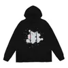 Hot Selling Designer Hooded Sweater Trendy Brand V 22 Lone Sweatshirt American Hip Hop Loose Oversize Hoodie Classic Big Print Men and Women Jacket MM554