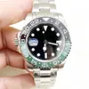 ST9 ZEGA GODZI DEVRO Black Green Rame Ceramiczne automatyczne mechaniczne mechaniczne stal nierdzewna duża lupa 26720VTNR SAPPHIRE GLASS 40 mm Męskie zegarki męskie