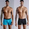 4 unids Set Hombres Boxer Shorts Boxers suaves para bragas de hombres Calzoncillos para hombre Calzoncillos de algodón masculino Ropa interior sexy Boxershorts Familia Calecon 220423