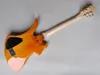 Factory Orange Forma incomum Guitar