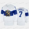 Mag Mitness Mitness Team Finland 2022 Pekin Winter Hockey Jersey Aleksander Barkov Tuukka Rask Juuse Saros Patrik Laine Kaapo Kakko Aho Esa Lindell