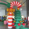 Atividades ao ar livre de navios gratuitos Publicidade de Natal Gigante de Natal Inflável Arco Arco Portão Balão Ground para Venda