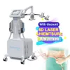 EMS Escultura de corpo 6D Redução de celulite de lipolaser LIMENTO vermelho 635nm 532nm 5D Equipamento de slimming de laser Brother Lasers Remoção de gordura Dispositivo de modelagem