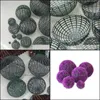 High Quality Plastic Frame For Flower Ball Diy Wreath Kissing Balls Grass Bouquet Wedding Prop Party Supplies Wall 1Pc Drop Delive6565372