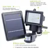 New Arrival Solar Powered Upgraded Outdoor portable PIR Motion sensor 60 LED solar garden light