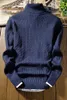 Automne et hiver pull pull slim jeune décontracté simple simple pure tricot de tricot de base masculin de base sweater hommes coréen l220801