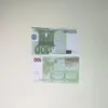2022 50% размер поддельный банкнот 10 50 100 100 евро Реалистичные игрушечные борные реквизиты Копировать валюту фильма Деньги.