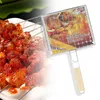 Barbecue Grill Barbecue Panier Simple Double Poisson Pain Grill Burger Clip U3G5 T200506