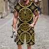 Zestaw T-shirt męskiej Orka na plażę harajuku luksusowy moda Summer Casual Street Tops