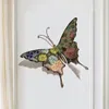 European 3D Stereo Wrought Iron Simulation Butterfly Wall Decoration Home Sofa TV Background Sticker Mural Ornaments Crafts Y200103