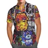 Chemises décontractées pour hommes Hélicoptère Noix de coco Impression 3D Été Respirant Hawaii Beach Chemise à manches courtes Hommes Streetwear Grand Harajuku Button Up 1M