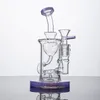 Heady Glass Torus Narguilés Pommeau De Douche Perc Verre Bongs Recycleur Klein Conduites D'eau 14mm Joint Femelle Avec Bol Huile Dab Rigs