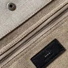 ラフィアショッピングバッグ高級デザイナーレディースハンドバッグリヴゴーシュ新スタイルトートハンドバッグ夏のファッション大型ビーチバッグ旅行クロスボディショルダー財布財布