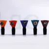DHL US color Dichro Glass Bowl 14mm Male Smoke For Dab Rigs Water Bong Pipes
