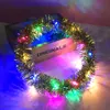 Led Rave Toy LED-Krone, leuchtende Stirnbänder, leuchtender Kranz, leuchtender Braut-Kopfschmuck, Hochzeits-Kopfschmuck für Weihnachten, Halloween, Party