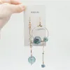 Dangle & Chandelier Original Design Green Bubble Long Earrings For Women 2022 Charming Handmade Glass Ball Korean Drop JewelryDangle Kirs22