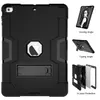 Military Heavy Duty Rugged Armor Case For iPad Air 9.7 Inch Impact Shockproof Silicone Plastic Kickstand Tablet Cover