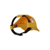 Designer hundhatt husdjur baseball cap för små medelstora hundar hundkläder broderade brev mönster husdjur sol hattar med öronhål justerbar magnet spänne design A334