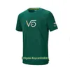 Aston Martin Cognizant F1 2021 Officiell Team T-shirts Nya sommar Fimartin Team Mäns sportracing kostym kortärmad fuktabsorption