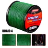 500 metri 5 colori casuali PE 4 treccia lenze da pesca filo intrecciato disponibile 6LB-100LB2 7KG-40 8KG attrezzatura da pesca accessori A0177Q