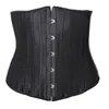 Bustiers Corsets Shapewear Women 26 Steel Boned Corselet Body Shaper Sexy Steampunk Underbust Corset Bustierヘビーデューティウエストトレーナーベルト