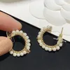 Modeohrringe Perlen Perlenohrringe für Frau Hochqualität 925 Silbernadelohrringe Persönlichkeit Charme Schmuckversorgung 236s