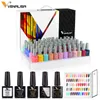 NXY Nagelgel, schnelle Lieferung, Vip2-Nagellack-Set, neue 60 Farben, UV-Basislack, Grundierung, Decklack, Farbbuch, vollständig, 0328