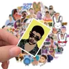 New Sexy 50PCS Singer Bad Bunny Cool Graffiti Stickers DIY Laptop Guitar Luggage Fridge Waterproof Cartoon Sticker Decal Kid Classic Toy