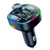 C22 Wireless Bluetooth FM Radio Adapter Music Player USB PD20W Chargers Car Kit met handsfree bellende zender