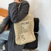 Torby wieczorowe Modna torba na zakupy dla kobiet pustych torebek Projektantka luksusowa ręka 2022 ramię