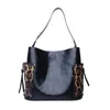 Evening Bags Warehouse Women PU Leather Handbag Leopard Side Pocket Large Capacity Dom1091911Evening