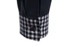 Chemises décontractées pour hommes Hommes Slim Fit Plaid Patchwork Robe d'affaires Chemise à manches longues boutonnée Chemisier de fête de mariage CamisasMen