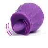 Rose Sex Toy with Tongue Licking Vibrator for Women G spot Nipple Stimulation Rechargeable Vibrating Clitoral Vibrators