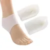 2 PCSPAIR onzichtbare hoogte verhoogde Insool Women Men Siliconen Heel Pads 25 cm Siliconen gel Lift Insool voor plantaire fasciities 210402