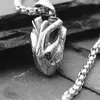 Pendant Necklaces Fine Hand-made Retro Handsome Solid Three-dimensional Heart Men's And Women's Jewelry NecklacePendant