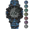 Wristwatches Children LED Electronic Kids Digital Watches Student Children's Watch Fashion Luminous Alarm Camouflage For Boys GirlsWrist