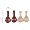 Kitchen Cooking Wooden Children Spoon Mini Cooking Smooth Meal Jam Utensils Kitchenware Supply Tableware Tool LX0446