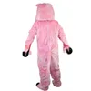 Halloween Pink Hippo Mascot Costuums Hoogwaardige cartoon mascotte Kledingprestaties Carnaval Adult Grootte Event Promotionele advertentie Kleding