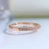 2021 new fashion simple ring S925 Silver Ring exquisite jewelry ultra thin women's Jewelry