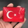 Magnete da frigorifero da viaggio in Turchia creativo Souvenir Istanbul Pamukkale Magneti decorativi Bandiera di cristallo con mongolfiera di alta qualità 220718