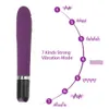 Vagina klitor massager 7 hastigheter sexiga leksaker för kvinnor dildo drivs av batteri g spot vibrator klitoris stimulator vuxen