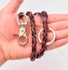 Keychains 24 "GRANHO DE TRANGO BROWN GENUINO CALUMO DE CALUMENTE CATERAGEM MOTOCCARE MOTOCCLY TRUCKER CHAVE JEAN WALLIL